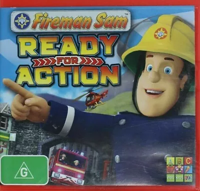 Fireman Sam - Ready For Action DVD (Region 4 2012) Free Post • $12