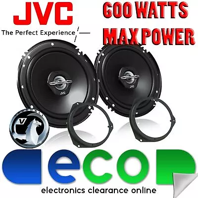 £33.95 • Buy Vauxhall Astra 2004-10 JVC 16cm 6.5 Inch 600 Watts 2 Way Front Door Car Speakers