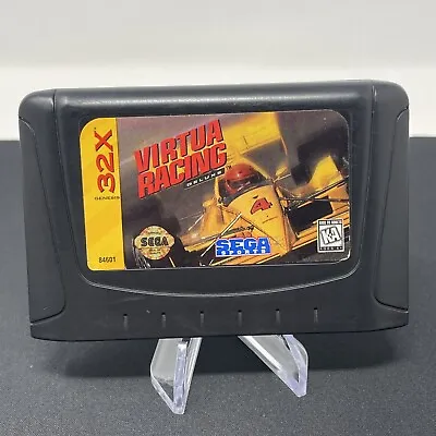 Sega Genesis 32x Virtua Racing Deluxe Cart Only AUTHENTIC CLEANED TESTED WORKS • $18.95