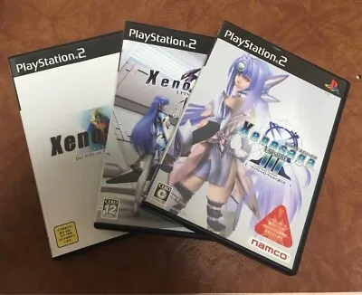 Xenosaga Episode 1 2 3 I II III 3Games Set Japanese Tested Sony Playstation 2 • £52.44