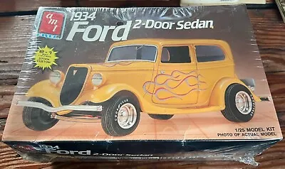Vintage 1987 Ertl AMT Sealed Model Kit - 1934 Ford 2-Door Sedan • $66