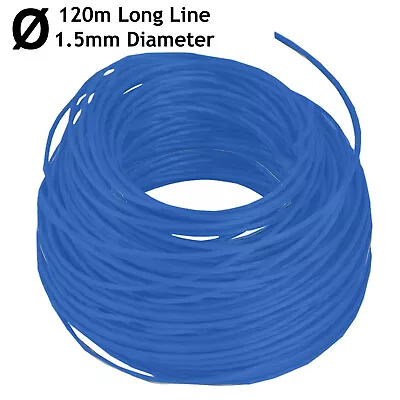 Strimmer Line For QUALCAST GT25 GT30 GGT3001 GGT4001 GGT4502 120m X 1.5mm • £21.06