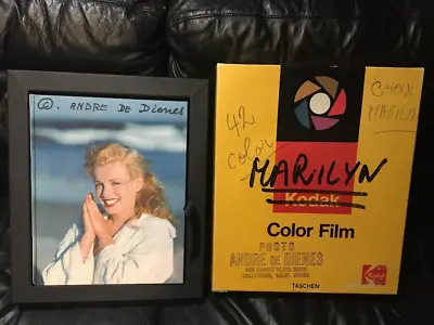 RARE Marilyn Monroe Andre De Dienes Taschen Photo Limited Ed Book Box Set & Note • $129.99