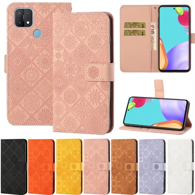 $13.08 • Buy Unique Wallet Leather Flip Case Cover For Oppo A17 A57 2022 A77 A96 A55 Reno8