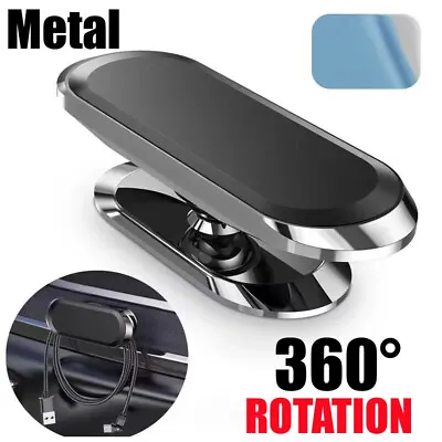 Magnetic In Car Phone Holder Stand Strong Magnet Phone Mount For IPhone Samsung • £3.44