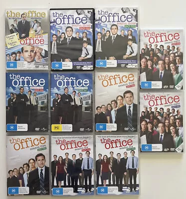 The Office US Season 1234568 (DVD) PAL 24 GC Universal Steve Carell • $24.95