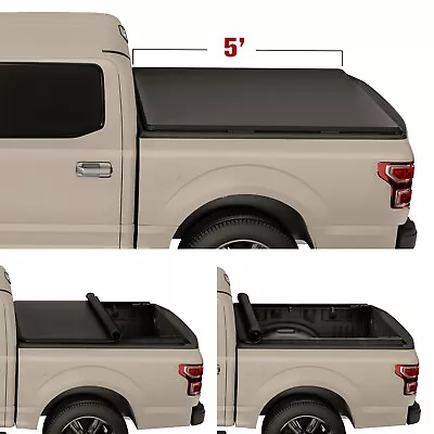 5FT Soft Roll-Up For 2016-2023 Tacoma Tonneau Cover Truck Bed 60.5in • $148.99