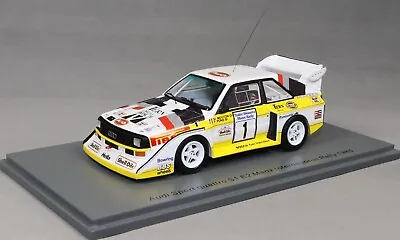 Spark Audi Quattro S1 Manx International Rally 1985 Michele Mouton S7897 1/43NEW • £74.99