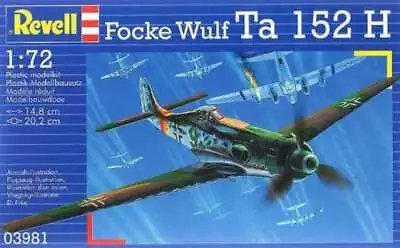 1/72 Focke Wulf Ta152 H Fighter • $13.40