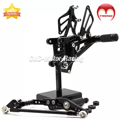 For Yamaha YZF R1 2007-2008 CNC Adjustable Rearset Rear Set Footpeg Motorcycle • $120.14