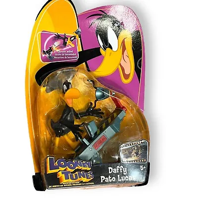 Looney Tunes Back In Action Daffy Duck Action Figure Mattel 2003 NEW SEALED • $19.95