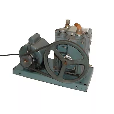 $350 • Buy Welch Duo Seal Belt Drive Vacuum Pump W/GE .5HP, 1725RPM, 115/230V Motor
