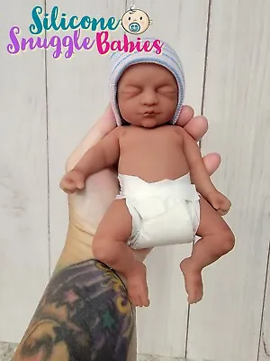 Made In USA 7 Inch Micro Preemie Full Body Silicone Baby Girl Doll  Bailey  • $59.99