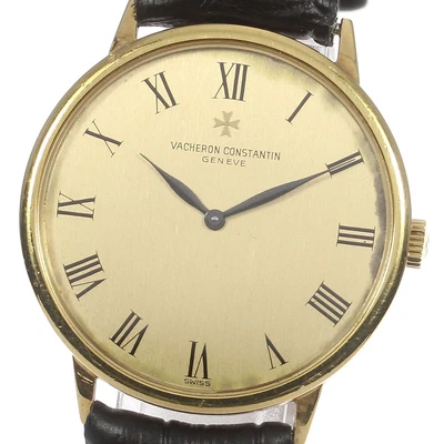 $3383 • Buy VACHERON CONSTANTIN Round 39015-1 18K Cal.1015 Hand Winding Men's Watch_721953