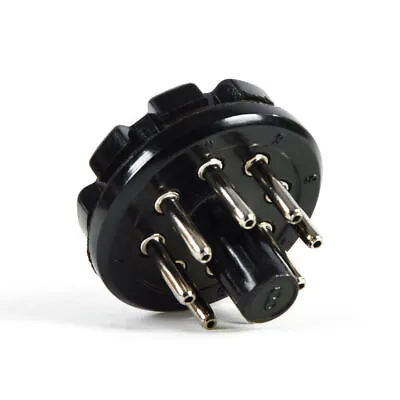 2pcs 8-pin Bakelite Tube Socket Octal Pin Plug Base For Guitar Tube Amp • $8.18