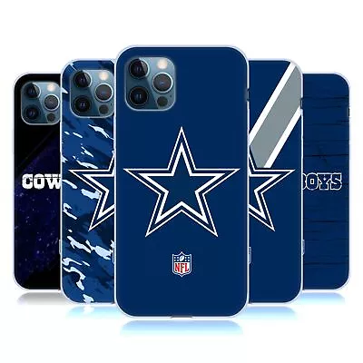 OFFICIAL NFL DALLAS COWBOYS LOGO SOFT GEL CASE FOR APPLE IPHONE PHONES • $19.95