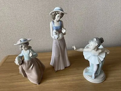 £6.50 • Buy Lladro Nao Figurines. Job Lot (af)