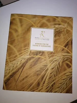 £8 • Buy Royal Agricultural Society Of England.Working For  The  Future Of Agriculture. 	