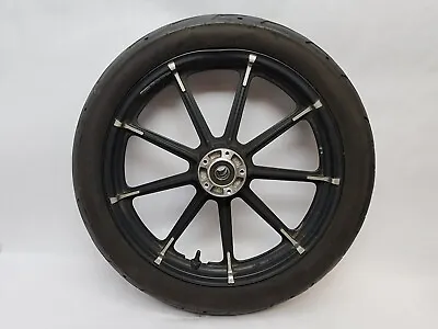 OEM Harley Davidson XL Sportster Iron 19x2.15 Front Wheel With Tire Damaged • $399.99