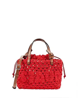 STAUD Ria Woven Crossbody Bag • $175