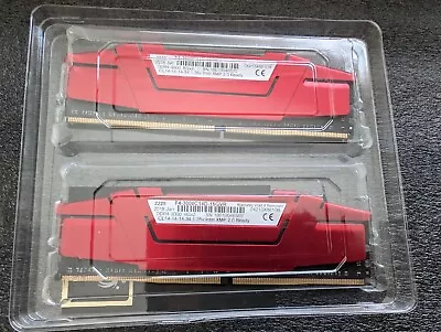 G.Skill Ripjaws V Series 16GB (2x8GB) DDR4 3000 MHz C15 F4-3000C15D-16GVRB USED • $13.50