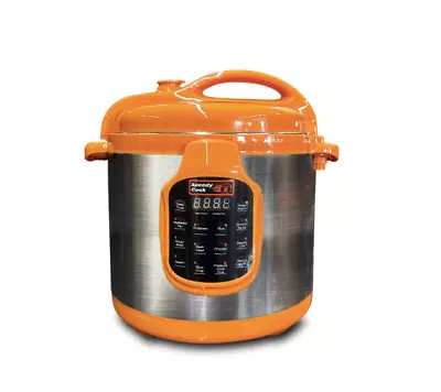 6 Quart Stainless Steel Digital Electric Pressure Cooker Slow Cooker 11 Presets • $79.95