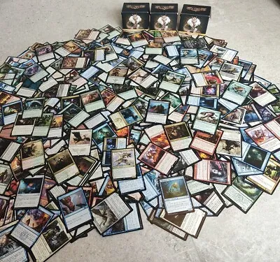 MTG Large Job Lot All Rarities Around 500 Cards + 3 Boxes • £26.50