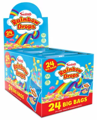 Swizzels Rainbow Drops - Pack Of 24 • £14
