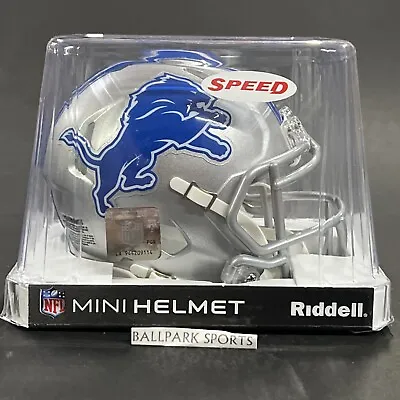 Detroit Lions Speed Mini Helmet Riddell NFL Licensed Brand New! • $34.99