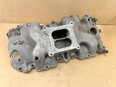 Vintage Used Chevy Aluminum Manifold (has Cracks) 3933163 BBC Big Block #2 • $224.39