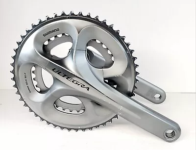 Shimano Ultegra FC-6750 2x10 Speed Road Bike Double Crankset 175mm 50/34t Grey • $110