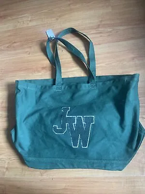 JW Jack Wills Oversize Tote Bag Green RRP £42  22” X 12” X 9” Fashion Unisex • £12.99