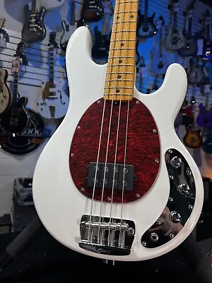 Sterling By Music Man StingRay Classic RAY24CA Bass Olympic White Auth Deal! 261 • $549.99