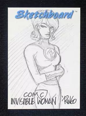 1998 SkyBox Marvel Creators Collection White Invisible Woman #13 Sketch N2o • $4.56