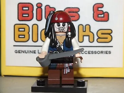 £7.95 • Buy LEGO Minifigures - Pirates Of The Caribbean - Captain Jack Sparrow POC012