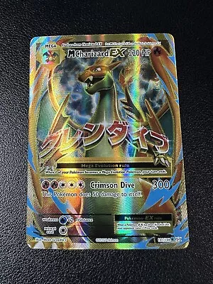 Pokémon TCG Mega-Charizard-EX Evolutions 101/108 Holo Full Art Ultra Rare • $44.99