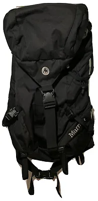 Marmot Unisex Aspen 35 Black Internal Frame Hiking Camping  Outdoor Backpack • $69.99
