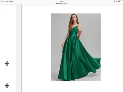 £99 • Buy Green Prom Dress Size 6 And 12