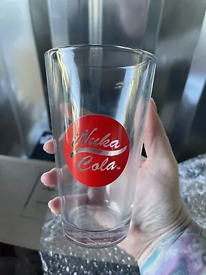 Official Fallout Vault Tech Nuka Cola Pint Glass Set Of 2 - BETHESDA Just Funky • $25