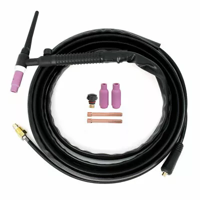 HITBOX WP17V TIG Welding Torch Welder 140Amp TIG Welder Gun Lift TIG 10-25mm  • $39.99