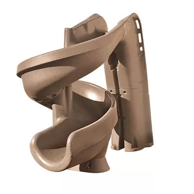 S.R. Smith 640-209-58110 Helix2 Pool Slide Solid Taupe Twist For Swimming Pools • $5153.13