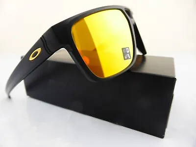 $159 • Buy Oakley CROSSRANGE PATCH Sunglasses Matte Black - 24K Iridium Lenses 9382-23
