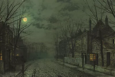 £64.95 • Buy John Atkinson Grimshaw - Near York (1882) Photo Poster Painting Art Print