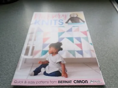 Bernat Caron Baby Knitting Pattern Book Nursery Knits Blankets Toys Clothes • £4
