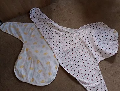 Baby Girl Swaddle Wraps (4h) • £3.50