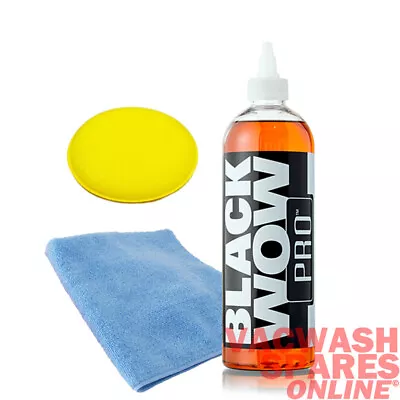 BLACK WOW PRO PLASTIC & TRIM RESTORER 12oz - VINYL & RUBBER -EXTERIOR & INTERIOR • $80.83