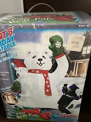 8 FT Christmas Inflatables Outdoor Decorations Blow Up Inflatable Polar Bear • $50