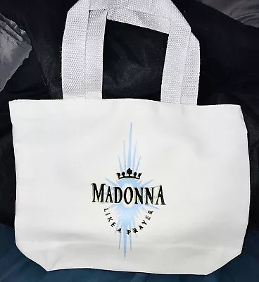 Madonna Like A Prayer Tote Bag Cherish Oh Express Lot Promo Tour Madame X 12 7 • $20.50