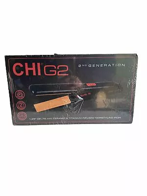 CHI G2 Professional Hair Straightener Titanium Ceramic 2nd Gen Flat Iron 1.25in • $60