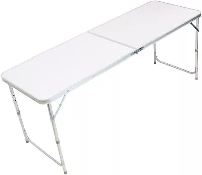 £29.99 • Buy 4FT Portable Folding Aluminium Camping Table Outdoor Garden Party Picnic BBQ